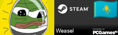 Weasel Steam Signature