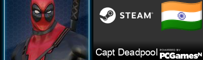 Capt Deadpool Steam Signature