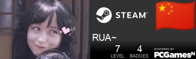 RUA~ Steam Signature