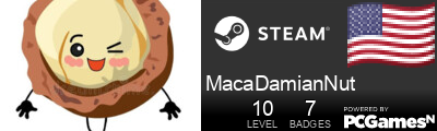 MacaDamianNut Steam Signature