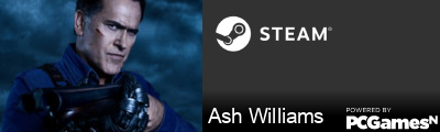 Ash Williams Steam Signature
