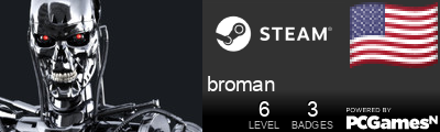 broman Steam Signature