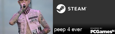 peep 4 ever Steam Signature