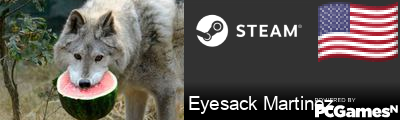 Eyesack Martinez Steam Signature