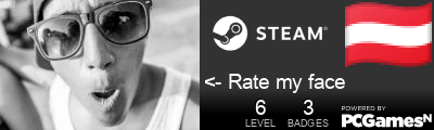 <- Rate my face Steam Signature