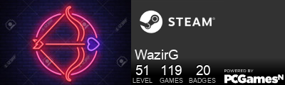 WazirG Steam Signature