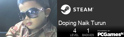 Doping Naik Turun Steam Signature