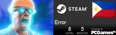 Error Steam Signature