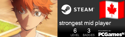 strongest mid player Steam Signature