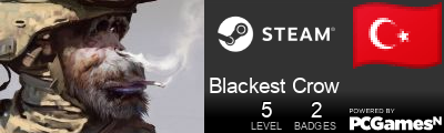 Blackest Crow Steam Signature