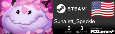 Sunalett_Speckle Steam Signature