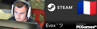 Evox ' ツ Steam Signature