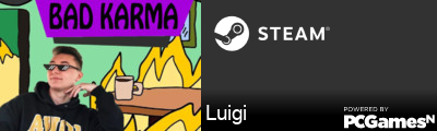 Luigi Steam Signature