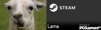 Lama Steam Signature