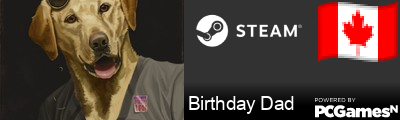 Birthday Dad Steam Signature