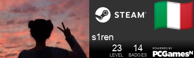 s1ren Steam Signature