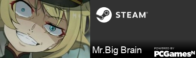 Mr.Big Brain Steam Signature