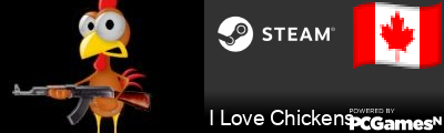 I Love Chickens Steam Signature