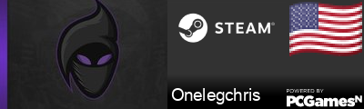 Onelegchris Steam Signature