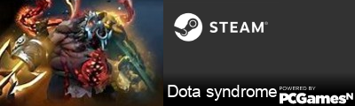Dota syndrome Steam Signature