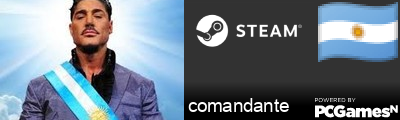 comandante Steam Signature