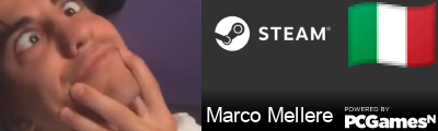 Marco Mellere Steam Signature