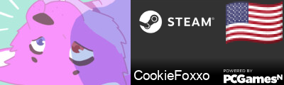 CookieFoxxo Steam Signature