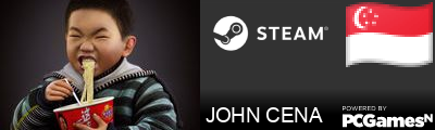 JOHN CENA Steam Signature