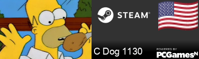 C Dog 1130 Steam Signature