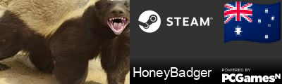HoneyBadger Steam Signature