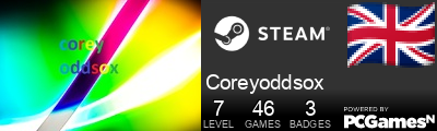 Coreyoddsox Steam Signature