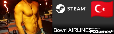 Böwri AIRLINES Steam Signature