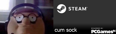 cum sock Steam Signature