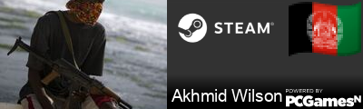 Akhmid Wilson Steam Signature