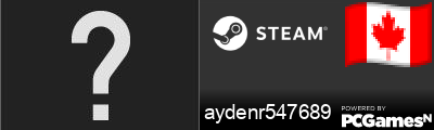 aydenr547689 Steam Signature