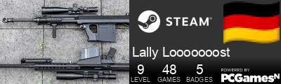 Lally Looooooost Steam Signature