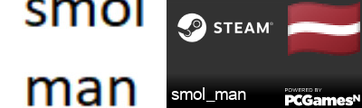 smol_man Steam Signature