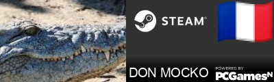 DON MOCKO Steam Signature