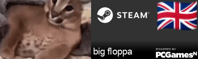 big floppa Steam Signature