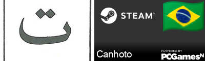 Canhoto Steam Signature