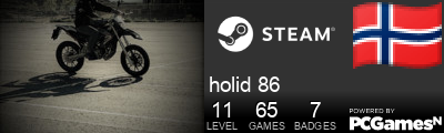 holid 86 Steam Signature