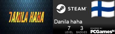 Danila haha Steam Signature
