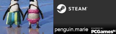 penguin.marie Steam Signature