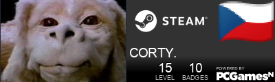 CORTY. Steam Signature