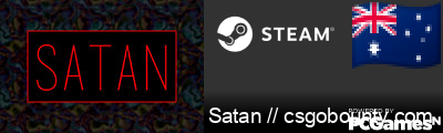 Satan // csgobounty.com Steam Signature