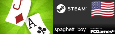 spaghetti boy Steam Signature