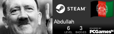 Abdullah Steam Signature