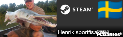 Henrik sportfisakrew Steam Signature