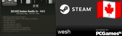wesh Steam Signature