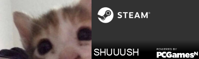 SHUUUSH Steam Signature